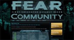 Desktop Screenshot of fear-community.org