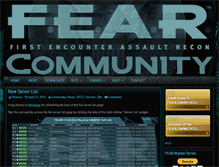 Tablet Screenshot of fear-community.org